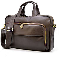 Шкіряна сумка для ділового чоловіка GC-7334-3md бренда TARWA