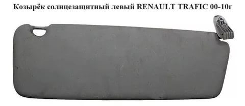 Козирок сонцезахисний лівий RENAULT TRAFIC 00-14 (РЕНО ТРАФІК)