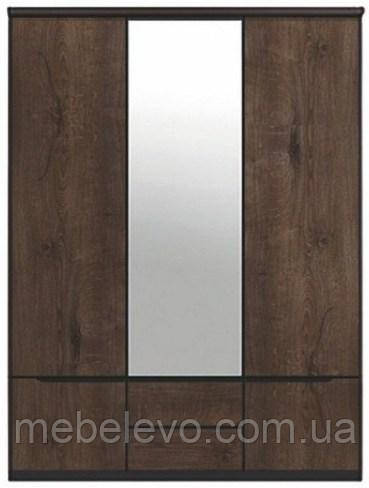 Шафа Джулі SZF2D1L2S БРВ 2070x1530x570мм Венге магія + дуб конкордія