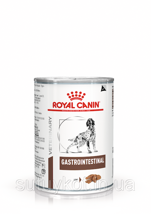 Royal Canin GASTRO INTESTINAL лікувальний вологий корм для собак при порушенні травлення (паштет), 400 гр