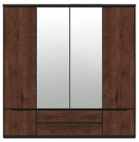 Шафа Джулі SZF2D2L2S БРВ 2070x2040x570мм Венге магія + дуб конкордія