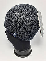 Мужская теплая трендовая шапка OZZI original синий.
