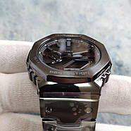 Чоловічий годинник Casio GMB2100BD-1A Casioak Octagon FULL STEEL, фото 4