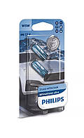 Автолампа Philips 12961WVUB2 W5W 12V W2.1X9.5d WhiteVision ultra +60% (3300K) 2шт./блистер D10P3-2023