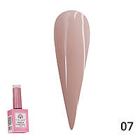 Каучук.база френч 07, Rubber Base Coat French 07 15 мл Global Fashion 8101