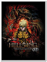 Хеллсинг: Война с нечистью. Hellsing - плакат аниме