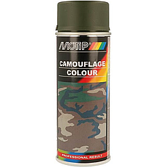 Фарба (емаль) маскувальна Motip Camouflage Colour, 400 мл Аерозоль Бронзово-зелений (6031)