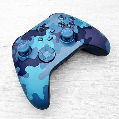 Бездротовий джойстик XBOX WIRELESS CONTROLLER MINERAL CAMO (синій), фото 3