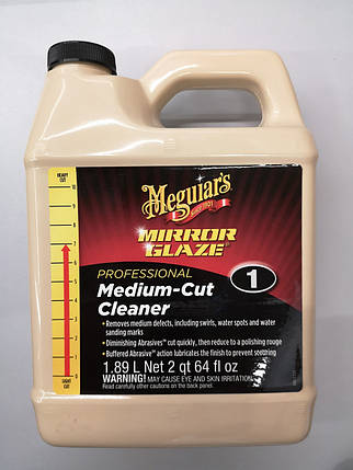 Медіум очищувач - Meguiar's Medium-Cut Cleaner 1,89 л. (M0164), фото 2