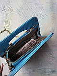 Стильна сумка блакитного кольору, фото 3