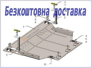 Захист двигуна Volkswagen Caddy (2020-)(Захист двигуна Фольксваген Кадді) Кольчуга
