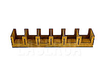 Барный органайзер 60х11 см для шести размеров крышек