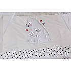 Постільний комплект 7 ел Twins Evo Полярні ведмеді 4073-A-037, white, білий / чорний, фото 2