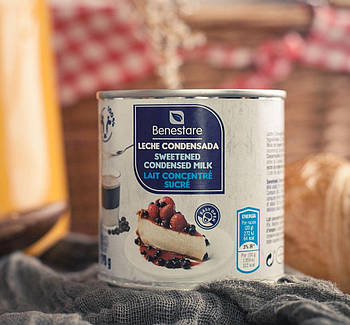 Згущене молоко 🍶Benestare "Leche Condensada". 370 гр. Іспанія