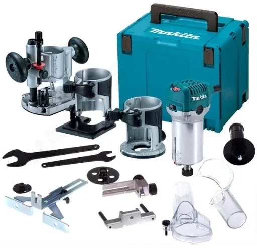 Makita RT0702CX2J Кромковий фрезер з кейсом 710 Вт