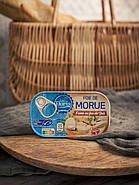Купити печінку тріски 120 гр. Консерви печінка тріски "Extra Foie de Morue". Франція, фото 3