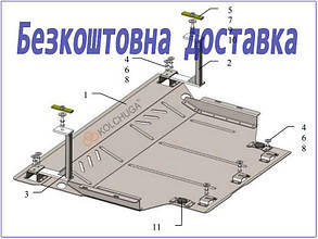 Захист двигуна Skoda Octavia 4 A8 (2020-)(Захист двигуна Шкода Октавія А4) Кольчуга