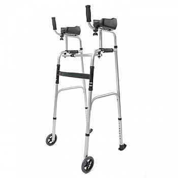 Ходунки для пересування з підлокітним упором і колесами MED1-SC4049