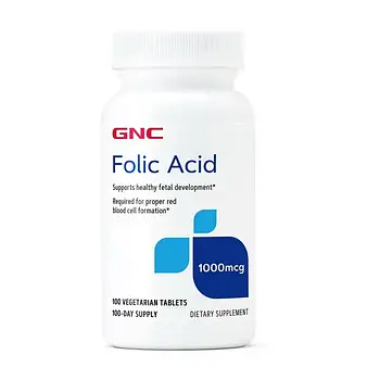 GNC Folic Acid 1000 100 tab