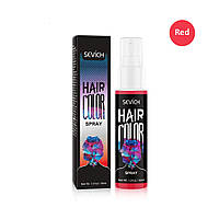 Cпрей для окрашивания волос красный Sevich Hair Color Spray