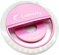 Селфи кольцо Lumerty Ring Light (9см-5w) для телефона, кольцевой свет /лампа для видеозвонков и селфи-фото