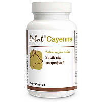 Dolfos (Дольфос) Dolvit Cayenne - Комплекс витаминов и микроэлементов для собак от копрофагии 90 таб.