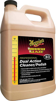 Поліроль-очищувач - Meguiar's Dual Action Cleaner Polish 3,79 л. (M8301), фото 2