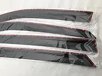 Дефлектори вікон Nissan Almera classic N17 2006- Вітровики ANV накладки