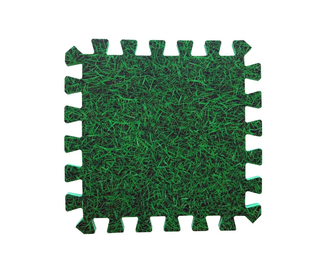 Дитячий килимок-пазл Трава 450×450×10 мм
