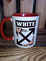Чашка-кухоль White X. Якість! Подарок. Сувенір.