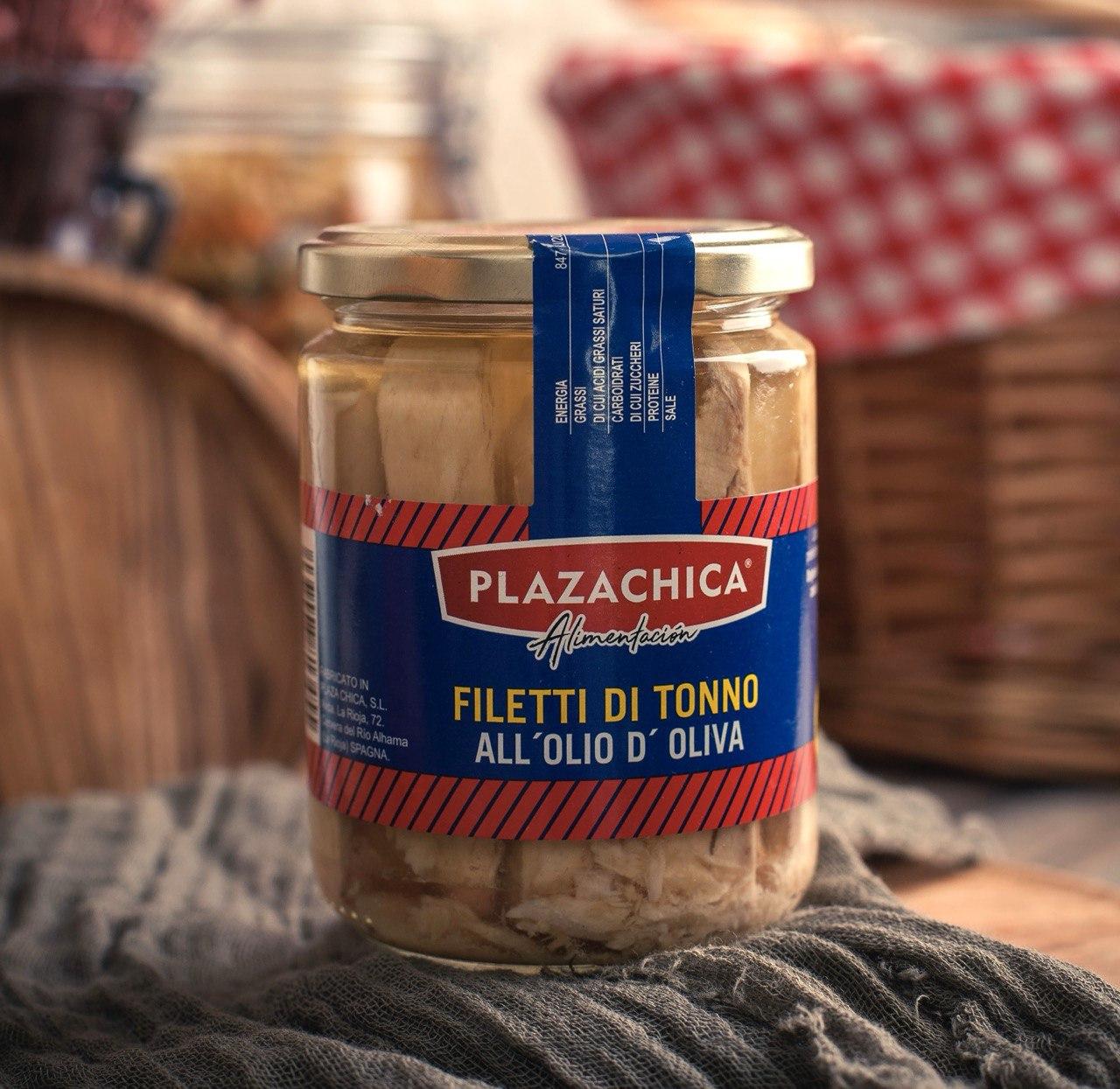 Тунець в оливковій олії "Plazachica" 440 гр.