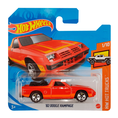 Hot Wheels 82 Dodge Rampage Hot Trucks 1 64 GRY94