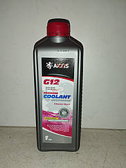 Антифриз Axxis RED G12 Coolant (червоний) -40 (Каністра 1кг)