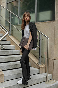 Чохол для MacBook Дизайн №38 з натуральної шкіри колір Шоколад