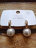 Сережки перлини, "Золото", фото 8