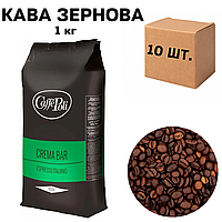 Ящик кофе в зернах Poli Crema Bar Espresso 1 кг ( в ящике 10 шт)