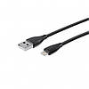 Кабель Maxxter USB Lightning Black 1 м (UB-L-USB-01BK), фото 2