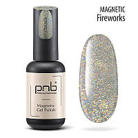 Магнитный гель-лак для ногтей PNB Gel Polish Fireworks 8 мл