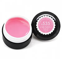 Гель-краска CANNI 535 пастельно-розовая, 5 мл