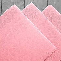 Фетр Китай Рожевий Жорсткий (54) 1 мм 20 на 30 см