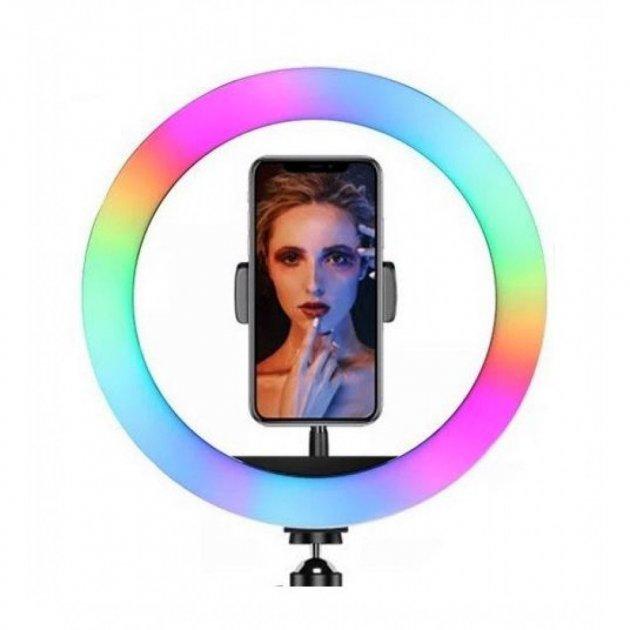 Кільцева RGB LED лампа CXB-460 RGB 46cм