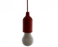 Фонарь-лампа X-Balog BL 15418 светодиодный на шнурке Красный