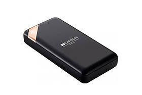 Мобільна батарея Canyon 20000mAh Black (CNE-CPBP20B)