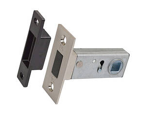 Засувка магнітна RDA 100M SN з відповідною планкою (нікель)