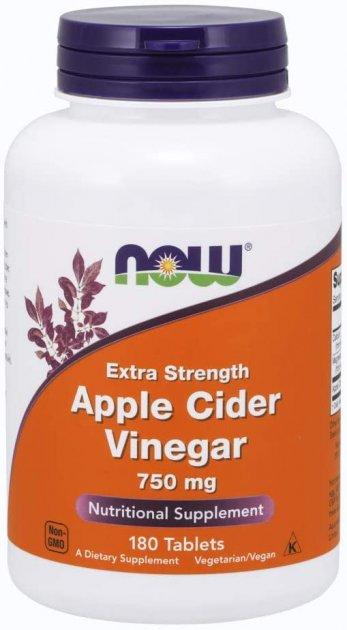 Now Apple Cider Vinegar 750 mg 180 caps