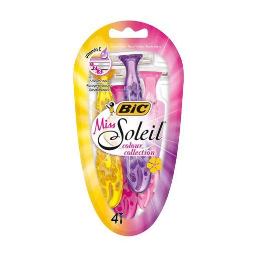Набір жіночих одноразових станків 4 шт BIC Miss Soleil Colour collection 02333