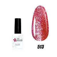 Гель-лак для ногтей Nails Molekula Diamond Gel 6 мл, № 513