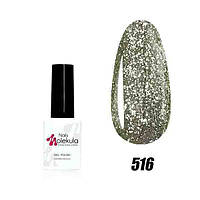 Гель-лак для ногтей Nails Molekula Diamond Gel 6 мл, № 516