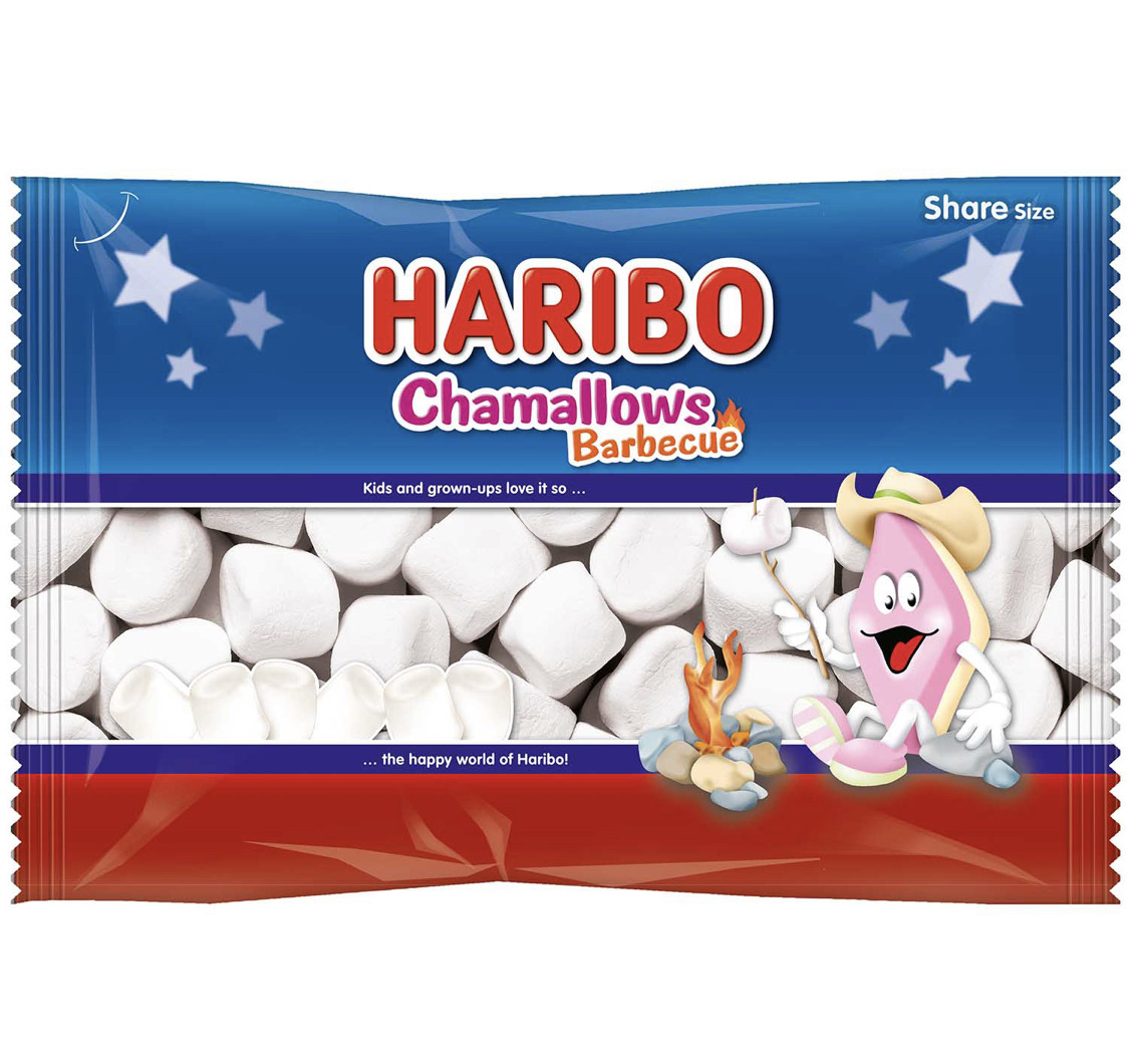 Haribo Chamallows Barbecue Маршмелоу 300g