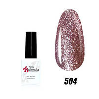 Гель-лак для ногтей Nails Molekula Diamond Gel 6 мл, № 504